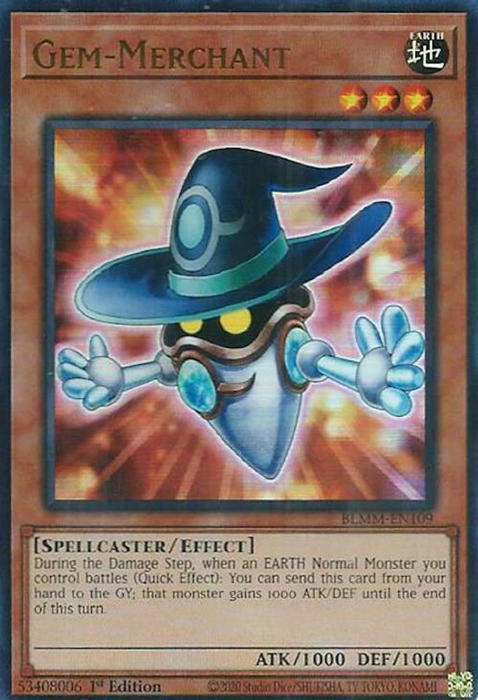Gem-Merchant - (BLMM-EN109) - Ultra Rare 1st Edition