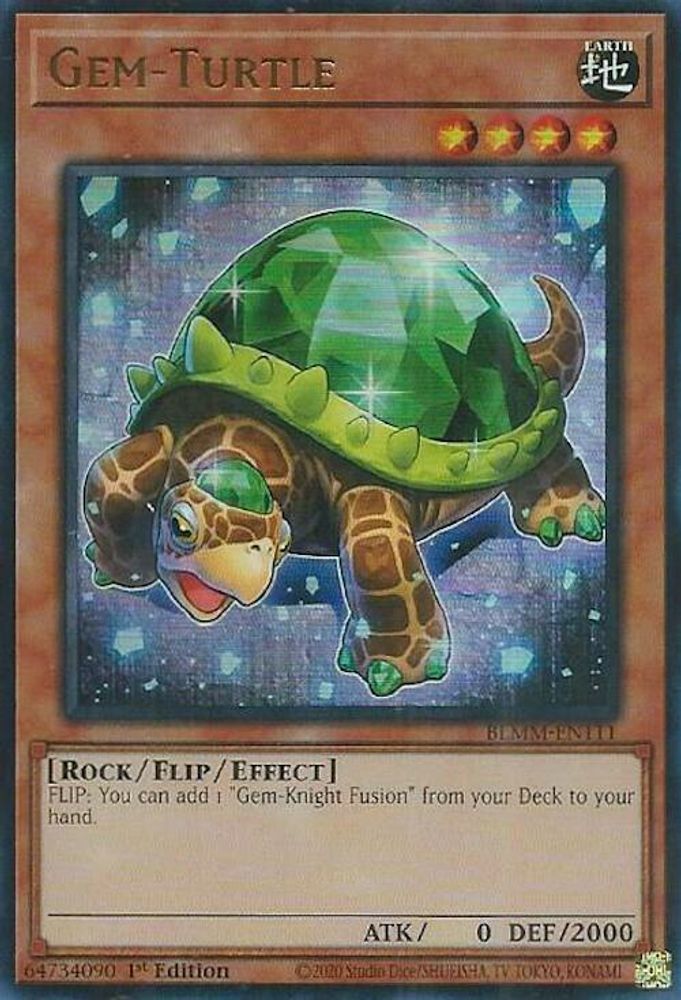 Gem-Turtle - (BLMM-EN111) - Ultra Rare 1st Edition