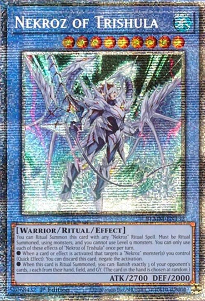 [STARLIGHT RARE] Nekroz of Trishula (Starlight Rare) - (BLMM-EN132) - 1st Edition