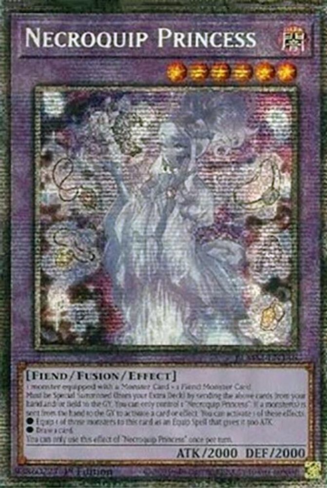 [STARLIGHT RARE] Necroquip Princess (Starlight Rare) - (BLMM-EN146) - 1st Edition