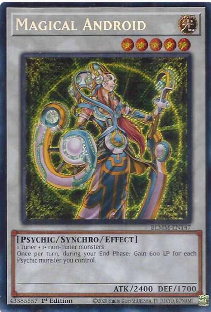 Magical Android - (BLMM-EN147) - Secret Rare 1st Edition