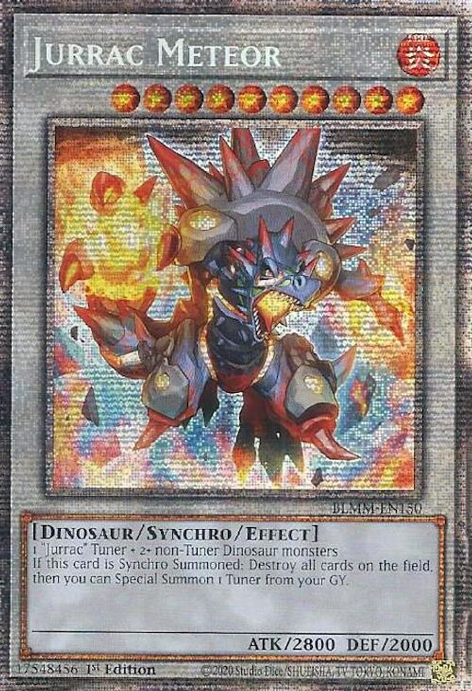 [STARLIGHT RARE] Jurrac Meteor (Starlight Rare) - (BLMM-EN150) - 1st Edition