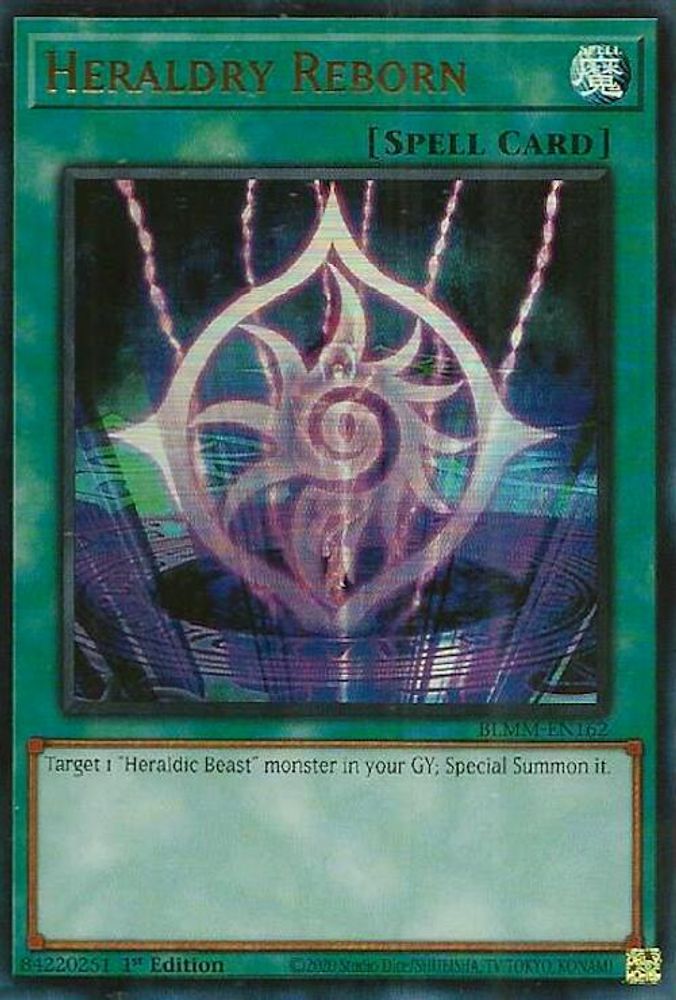 Heraldry Reborn - (BLMM-EN162) - Ultra Rare 1st Edition