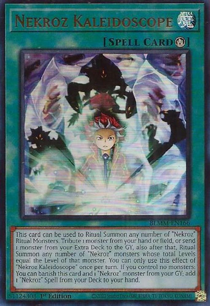 Nekroz Kaleidoscope - (BLMM-EN166) - Ultra Rare 1st Edition