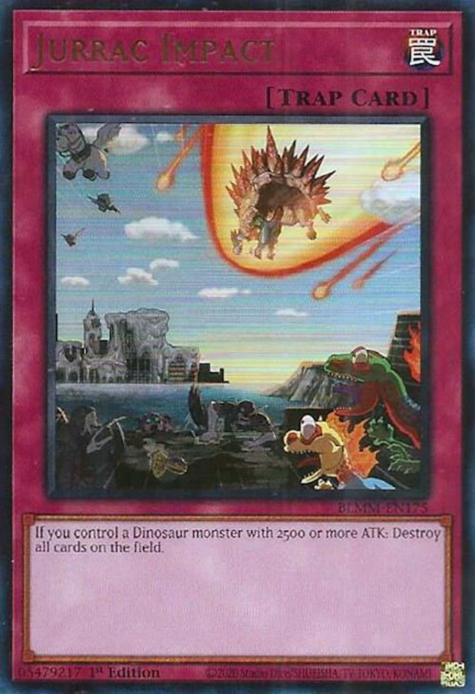 Jurrac Impact - (BLMM-EN175) - Ultra Rare 1st Edition