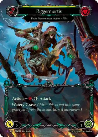[Cold Foil] Riggermortis (Marvel) (#SEA077) - Marvel - FAB High Seas