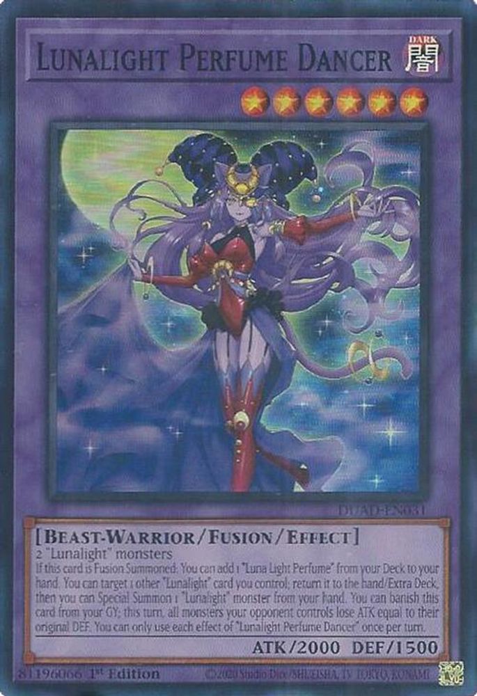Lunalight Perfume Dancer - (DUAD-EN031) - Super Rare 1st Edition