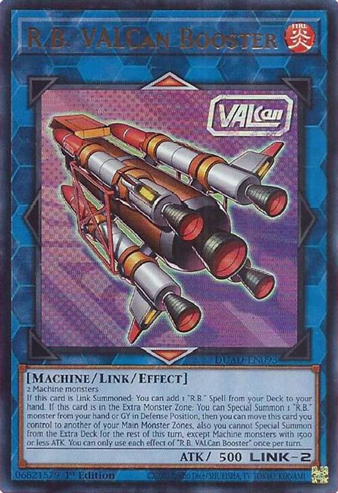 R.B. VALCan Booster - (DUAD-EN093) - Ultra Rare 1st Edition