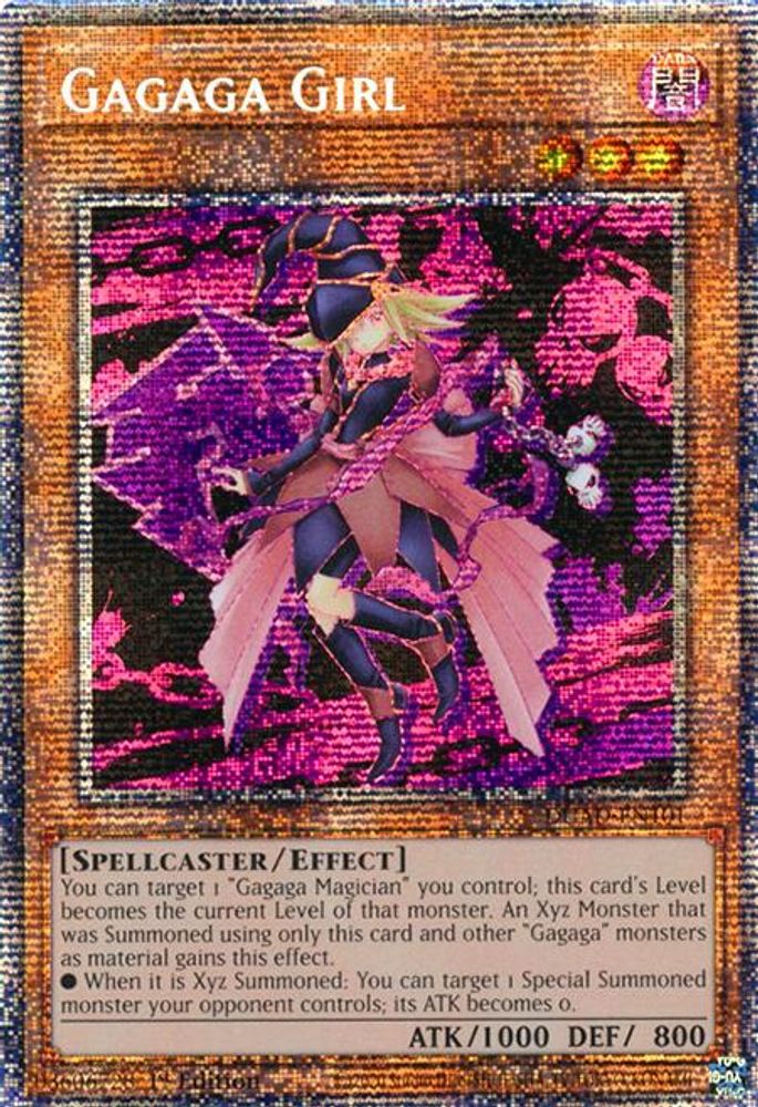 [STARLIGHT RARE] Gagaga Girl (Alternate Art) - (DUAD-EN101) - 1st Edition