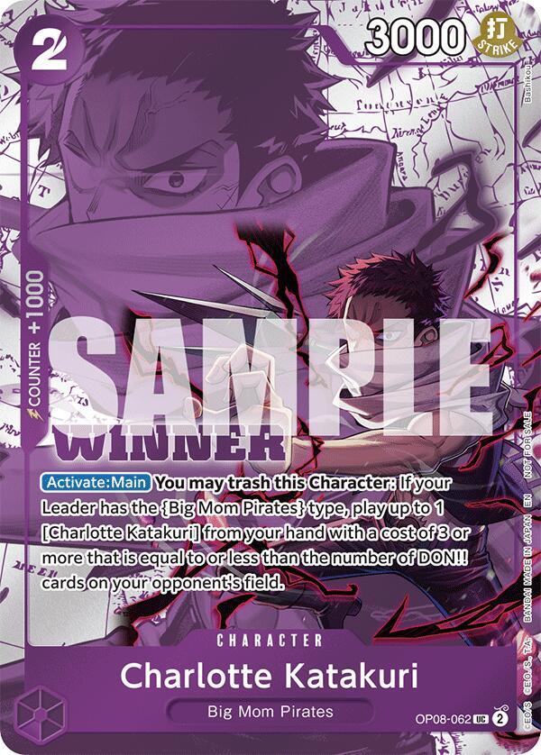 Charlotte Katakuri - OP08-052 - Winner Pack 2025 Vol. 3 One Piece Promo