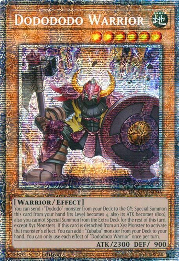 [STARLIGHT RARE] Dodododo Warrior (Starlight Rare) - (DUAD-EN004) - 1st Edition
