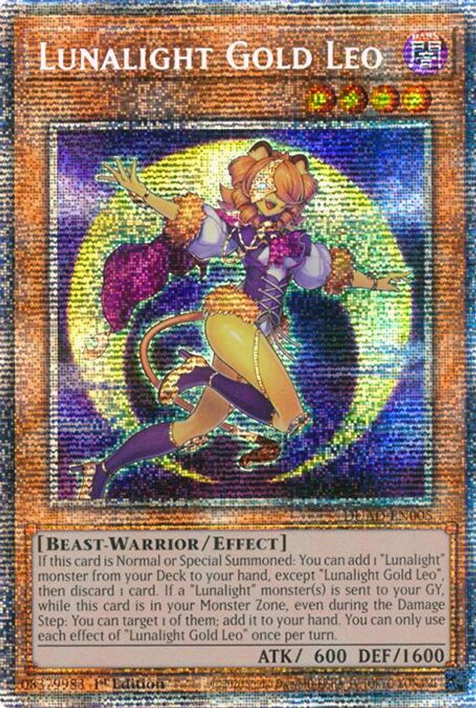 [STARLIGHT RARE] Lunalight Gold Leo (Starlight Rare) - (DUAD-EN005) - 1st Edition
