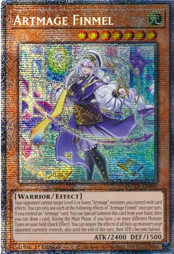 [STARLIGHT RARE] Artmage Finmel (Starlight Rare) - (DUAD-EN009) - 1st Edition