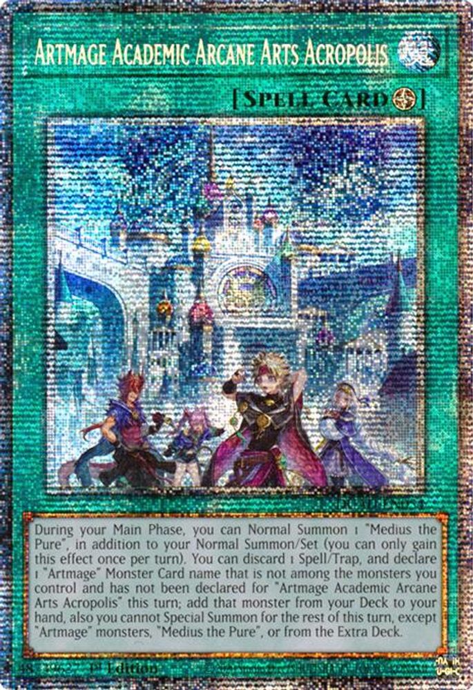 [STARLIGHT RARE] Artmage Academic Arcane Arts Acropolis (Starlight Rare) - (DUAD-EN054) - 1st Edition