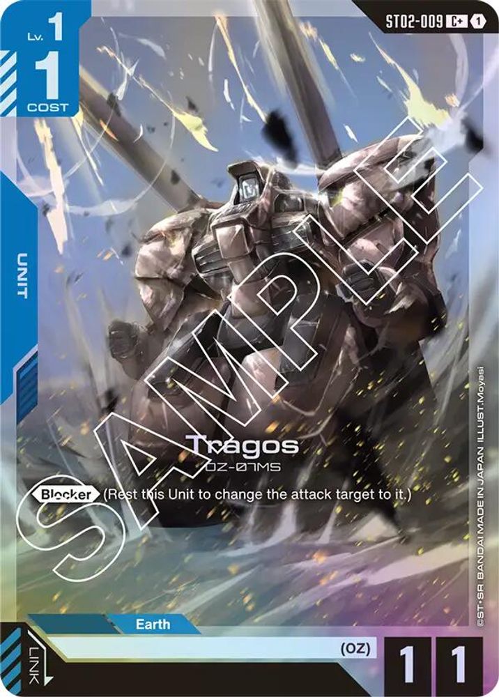 [ALTERNATE ART] Tragos (C+) (ST02-009) - Gundam Starter Deck 02 Wings of Advance