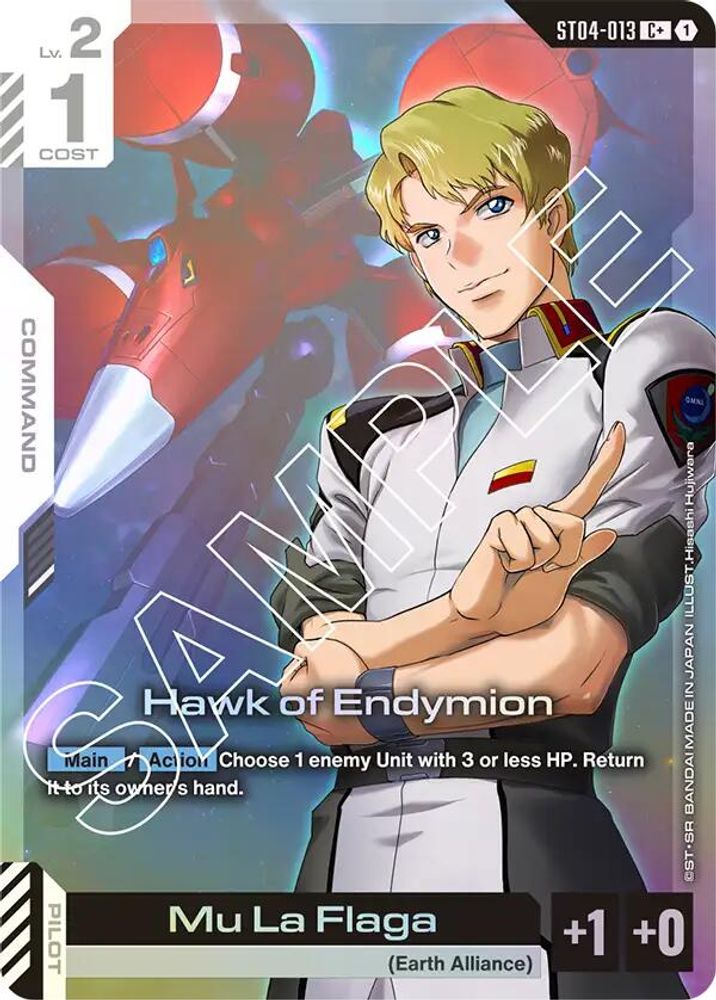 [ALTERNATE ART] Hawk of Endymion (C+) (ST04-013) - Gundam Starter Deck 04 SEED Strike
