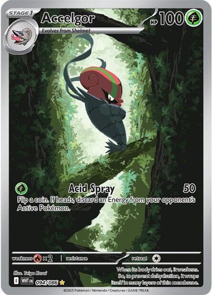 Accelgor - [  094/086 ] - Illustration Rare - Pokemon SV White Flare