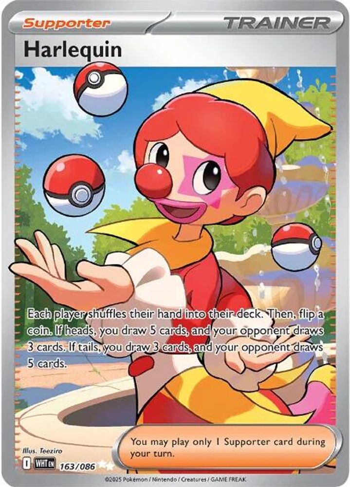 Harlequin - [  163/086 ] - Ultra Rare - Pokemon SV White Flare