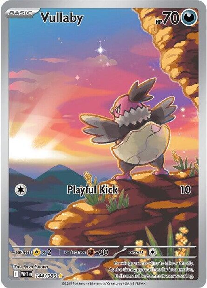 Vullaby - [  144/086 ] - Illustration Rare - Pokemon SV White Flare