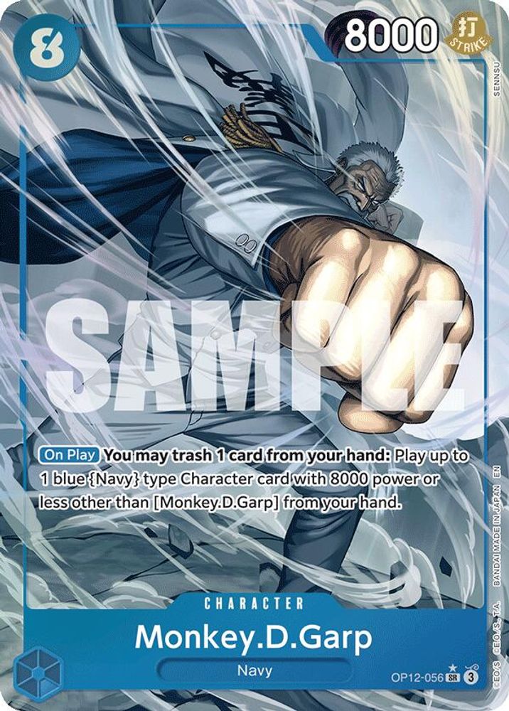 [ALTERNATE ART] Monkey.D.Garp (OP12-056) SR - One Piece Legacy of the Master
