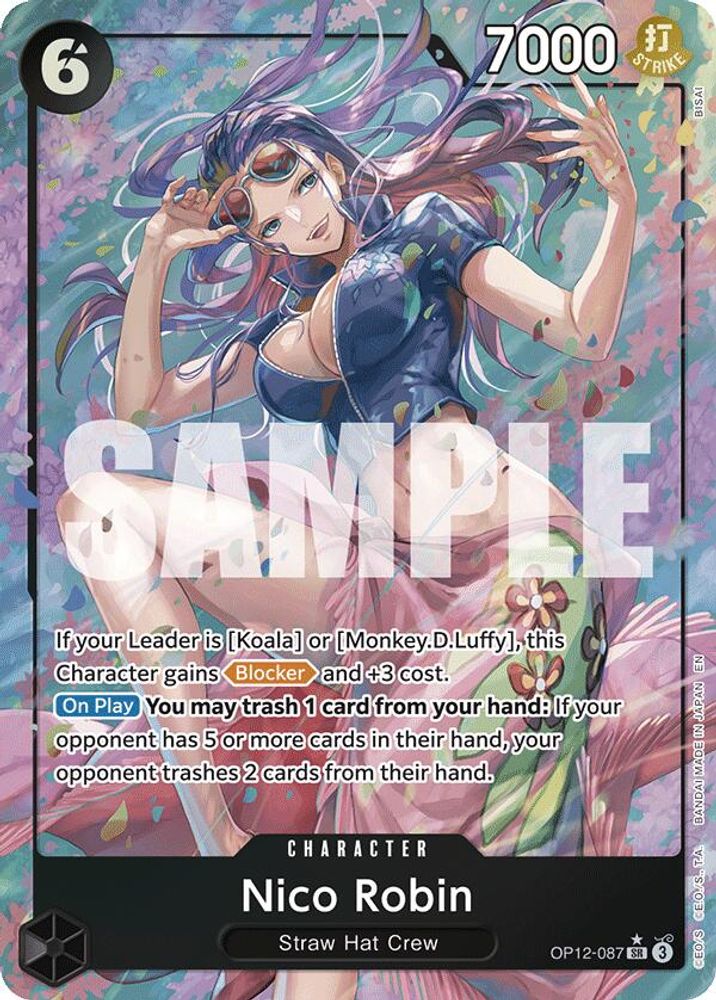 [ALTERNATE ART] Nico Robin (OP12-087) SR - One Piece Legacy of the Master