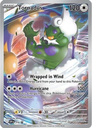 Tornadus - SVP 210 - Pokemon SV Scarlet & Violet Promo