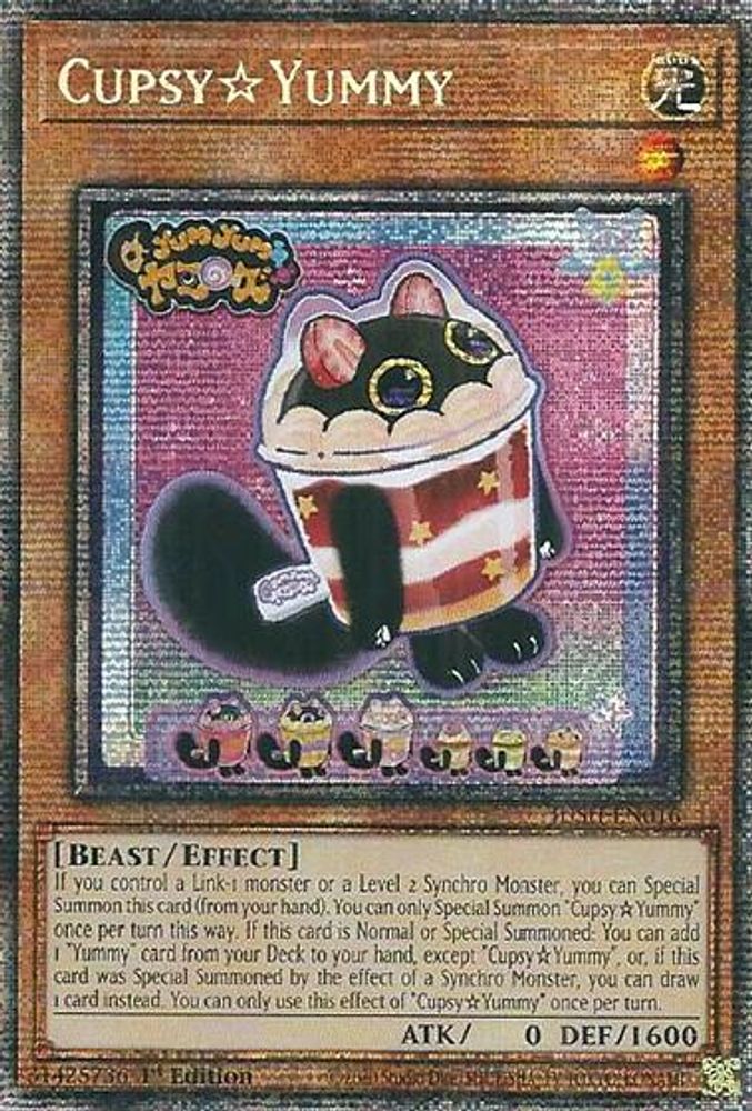 [STARLIGHT RARE] CupsyYummy (Starlight Rare) - (JUSH-EN016) - 1st Edition