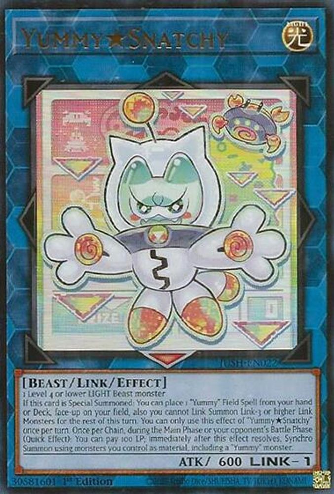 YummySnatchy - (JUSH-EN022) - Ultra Rare 1st Edition