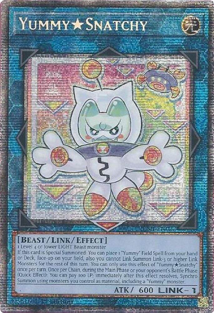 [STARLIGHT RARE] YummySnatchy (Starlight Rare) - (JUSH-EN022) - 1st Edition