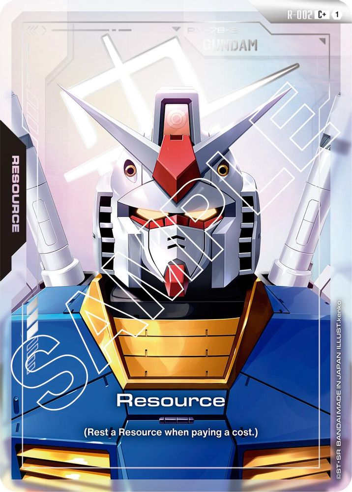 Resource (R-002) (C+) (R-002) [C+] - Gundam Newtype Rising