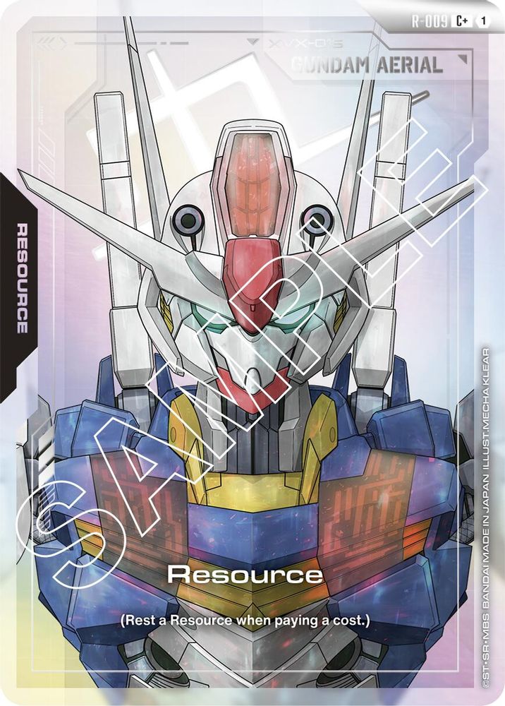 Resource (R-009) (C+) (R-009) [C+] - Gundam Newtype Rising