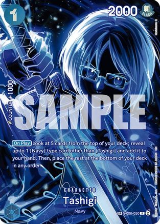 [ SP ] Tashigi (OP06-050) SP - One Piece Legacy of the Master