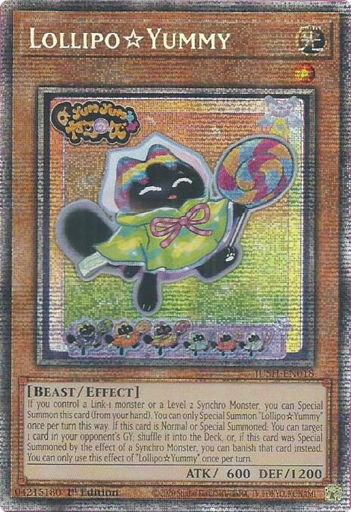 [STARLIGHT RARE] LollipoYummy (Starlight Rare) - (JUSH-EN018) - 1st Edition