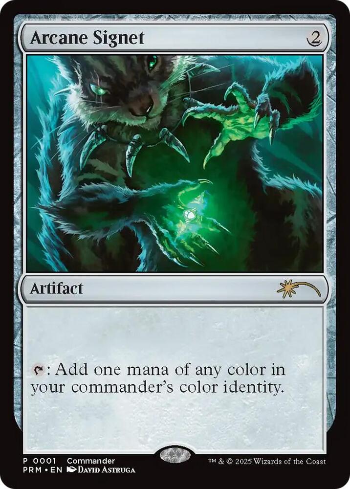 Arcane Signet - #001 - Promo - 2025 CommandFest MagicFest Promo