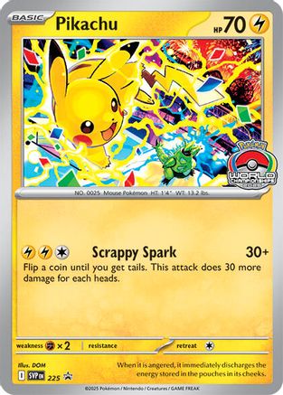 Pikachu - SVP 225 - Pokemon SV Scarlet & Violet Promo