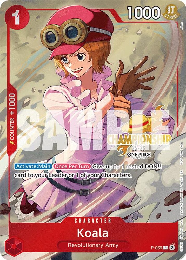 Koala - P-069 - One Piece 25-26 Championship Event Pack Promo