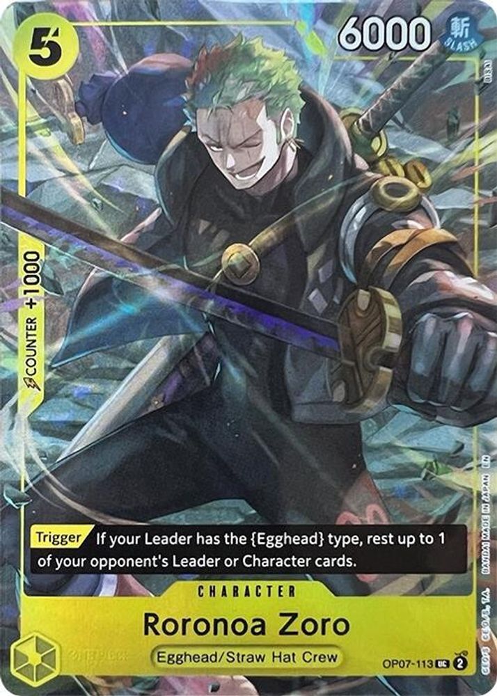 Roronoa Zoro (Illustration Box Vol.3)  (OP07-113) - One Piece One Piece Promo