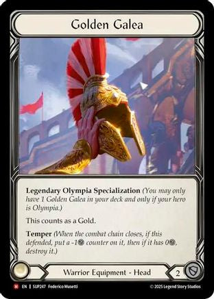 Golden Galea (#SUP247) - Majestic - FAB Super Slam