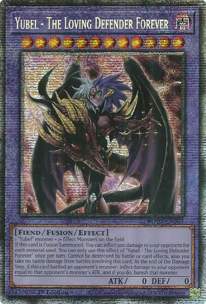 [STARLIGHT RARE] Yubel - The Loving Defender Forever - (MP25-EN001) - 1st Edition