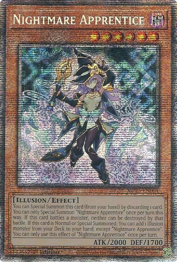 [STARLIGHT RARE] Nightmare Apprentice - (MP25-EN004) - 1st Edition