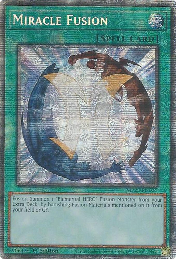 [STARLIGHT RARE] Miracle Fusion - (MP25-EN021) - 1st Edition