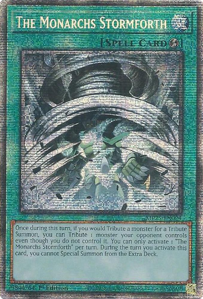 [STARLIGHT RARE] The Monarchs Stormforth - (MP25-EN024) - 1st Edition