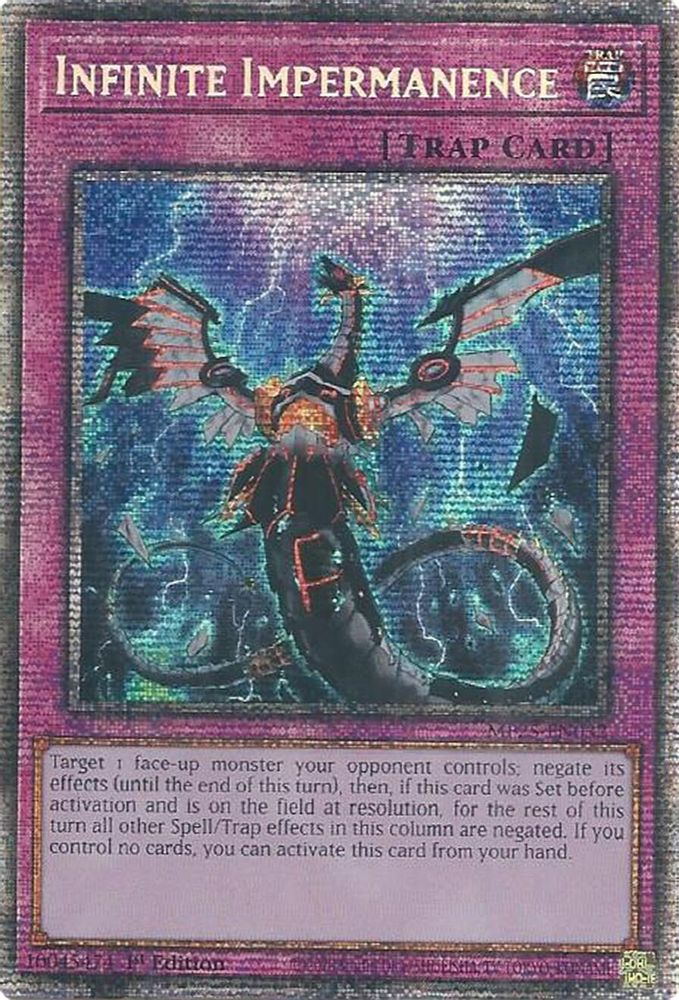 [STARLIGHT RARE] Infinite Impermanence - (MP25-EN032) - 1st Edition