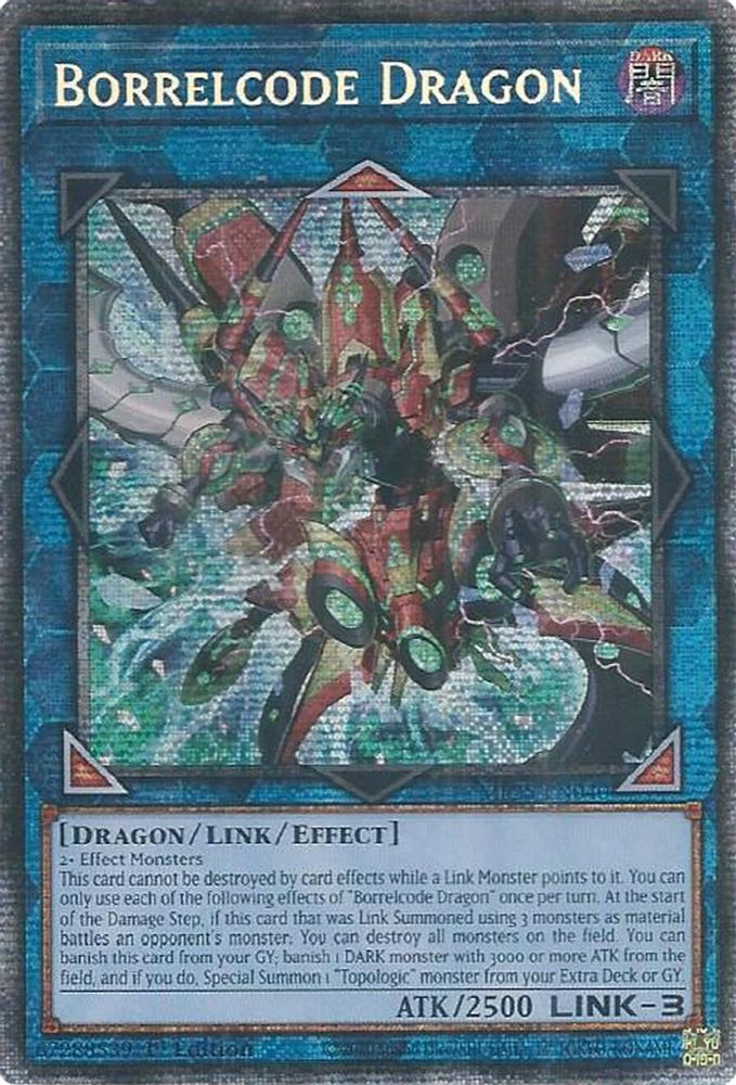 [STARLIGHT RARE] Borrelcode Dragon - (MP25-EN040) - 1st Edition