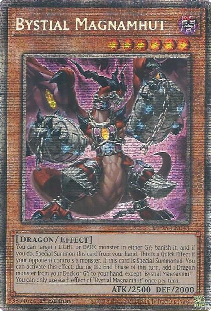 [STARLIGHT RARE] Bystial Magnamhut - (MP25-EN043) - 1st Edition