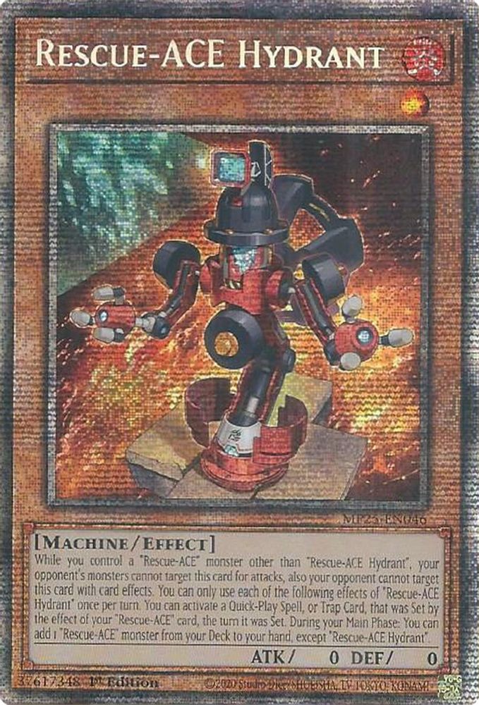 [STARLIGHT RARE] Rescue-ACE Hydrant - (MP25-EN046) - 1st Edition