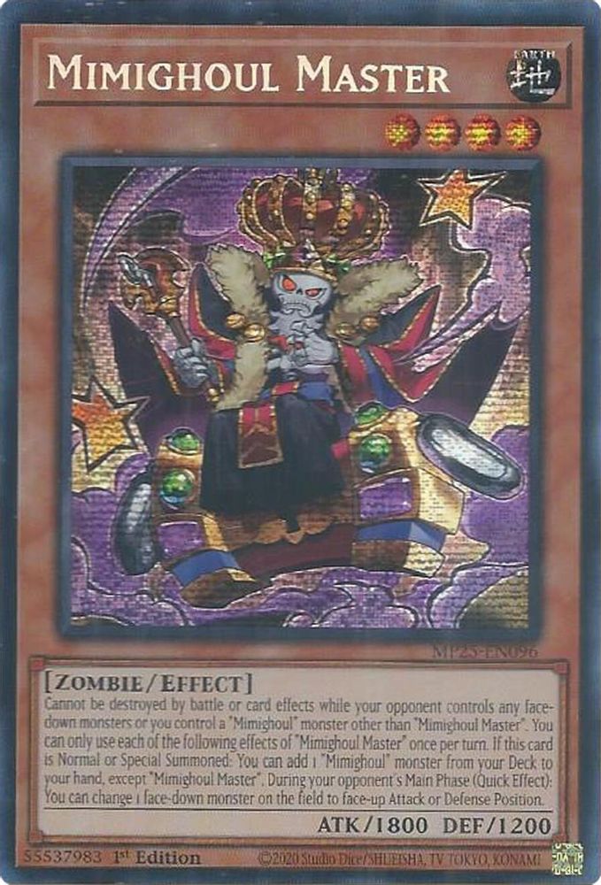 Mimighoul Master - (MP25-EN096) - Secret Rare 1st Edition