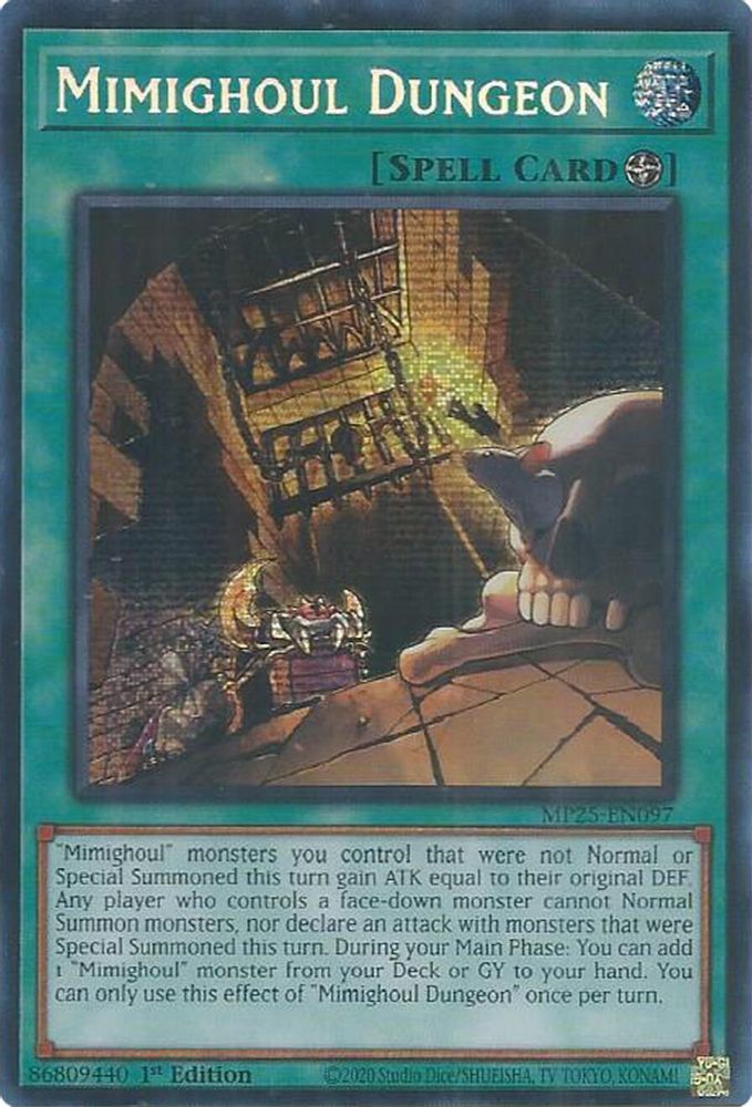 Mimighoul Dungeon - (MP25-EN097) - Secret Rare 1st Edition