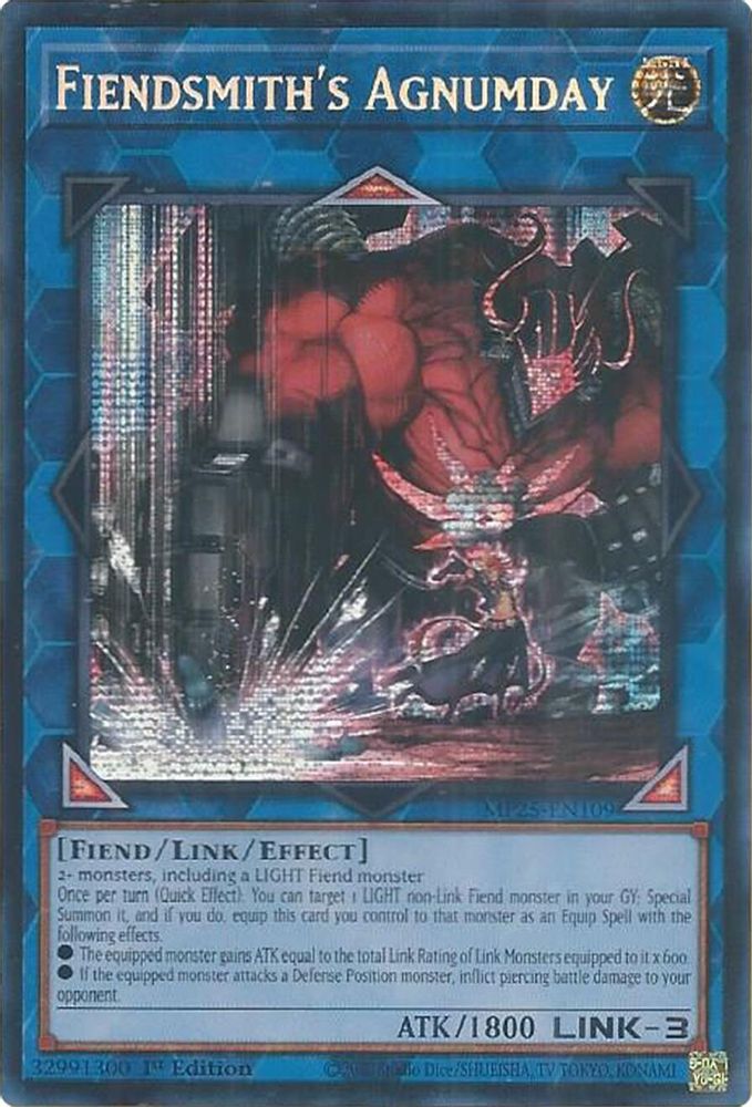Fiendsmith's Agnumday - (MP25-EN109) - Secret Rare 1st Edition