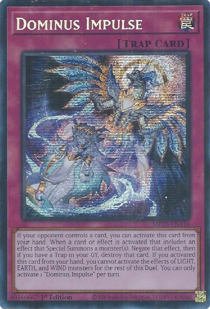 Dominus Impulse - (MP25-EN116) - Secret Rare 1st Edition